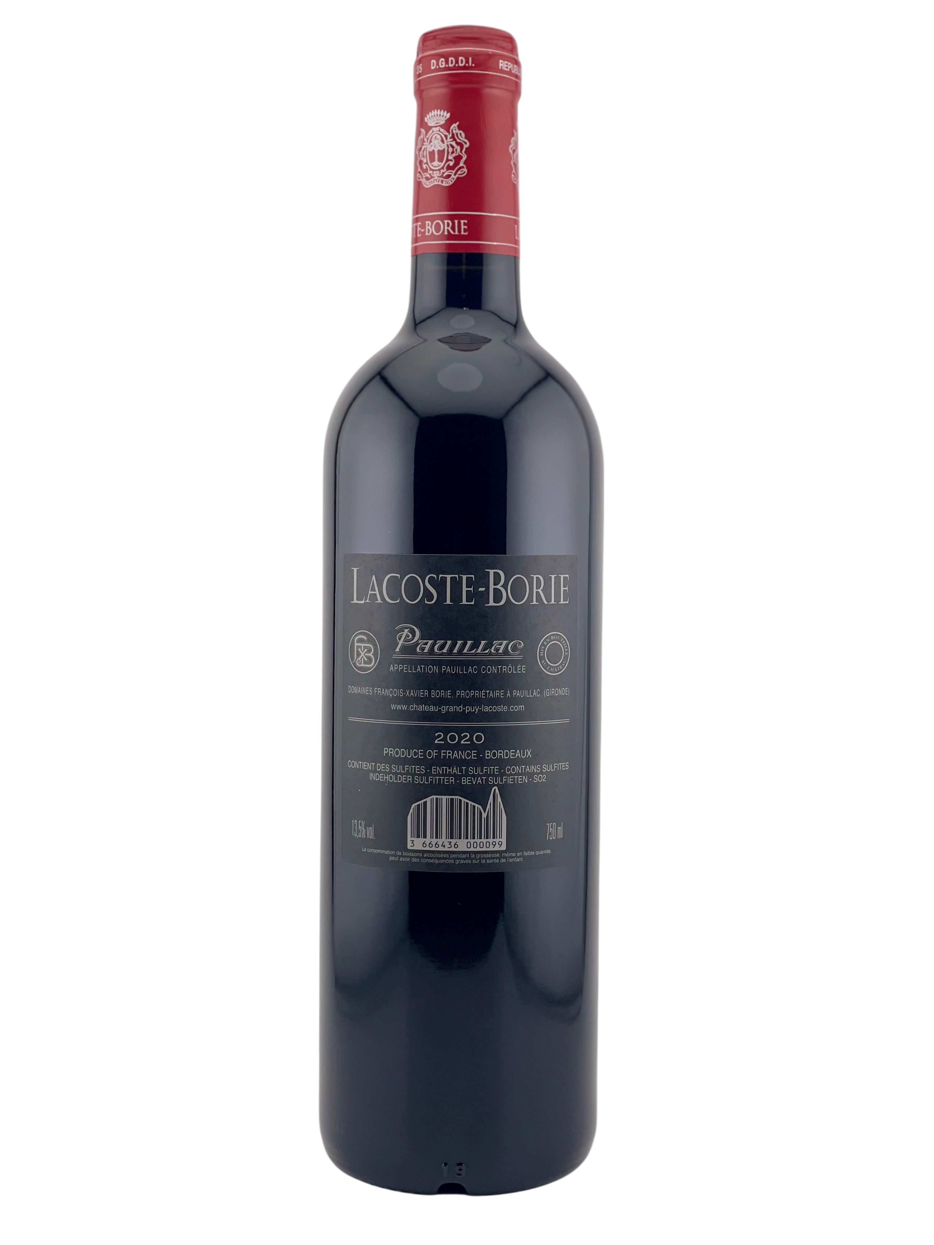 Pauillac 2nd vin 'Lacoste-Borie'